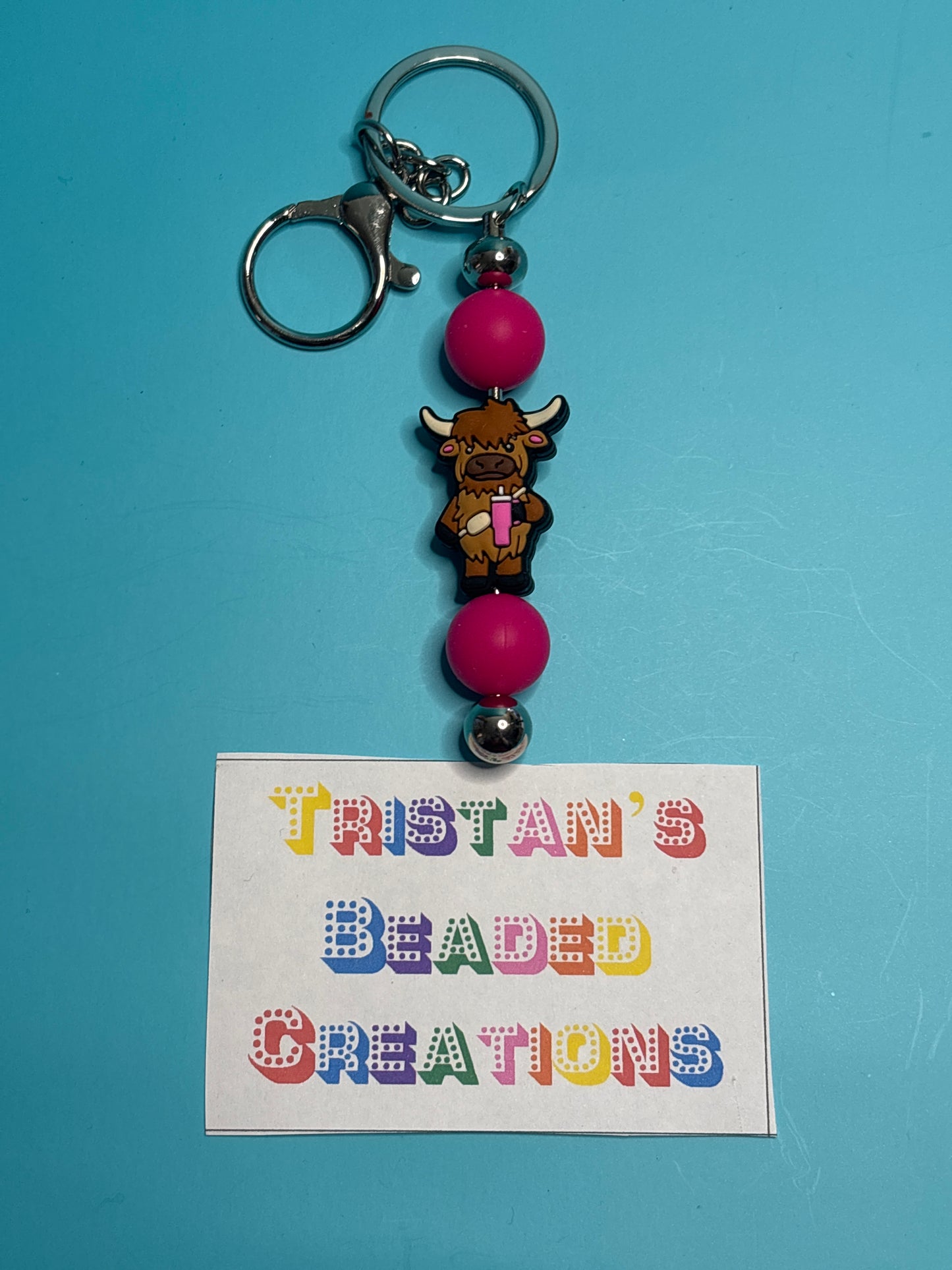 Various Beaded Keyrings