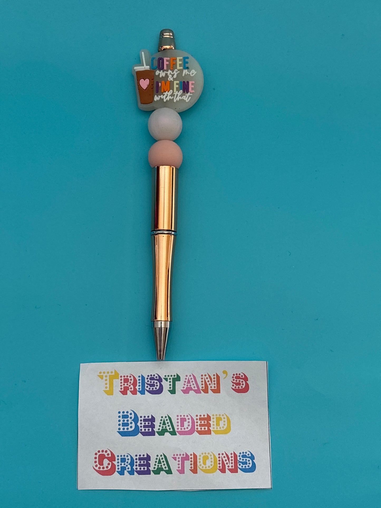 July Beaded Pens New