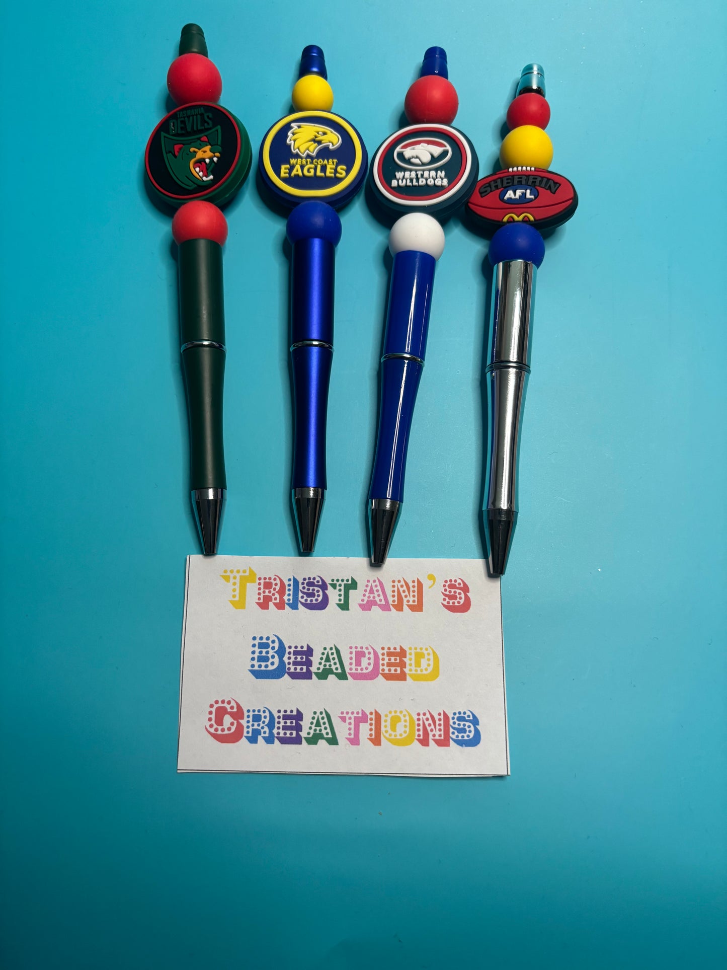 AFL Beaded Pens