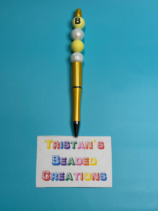 Letter Beaded Pens