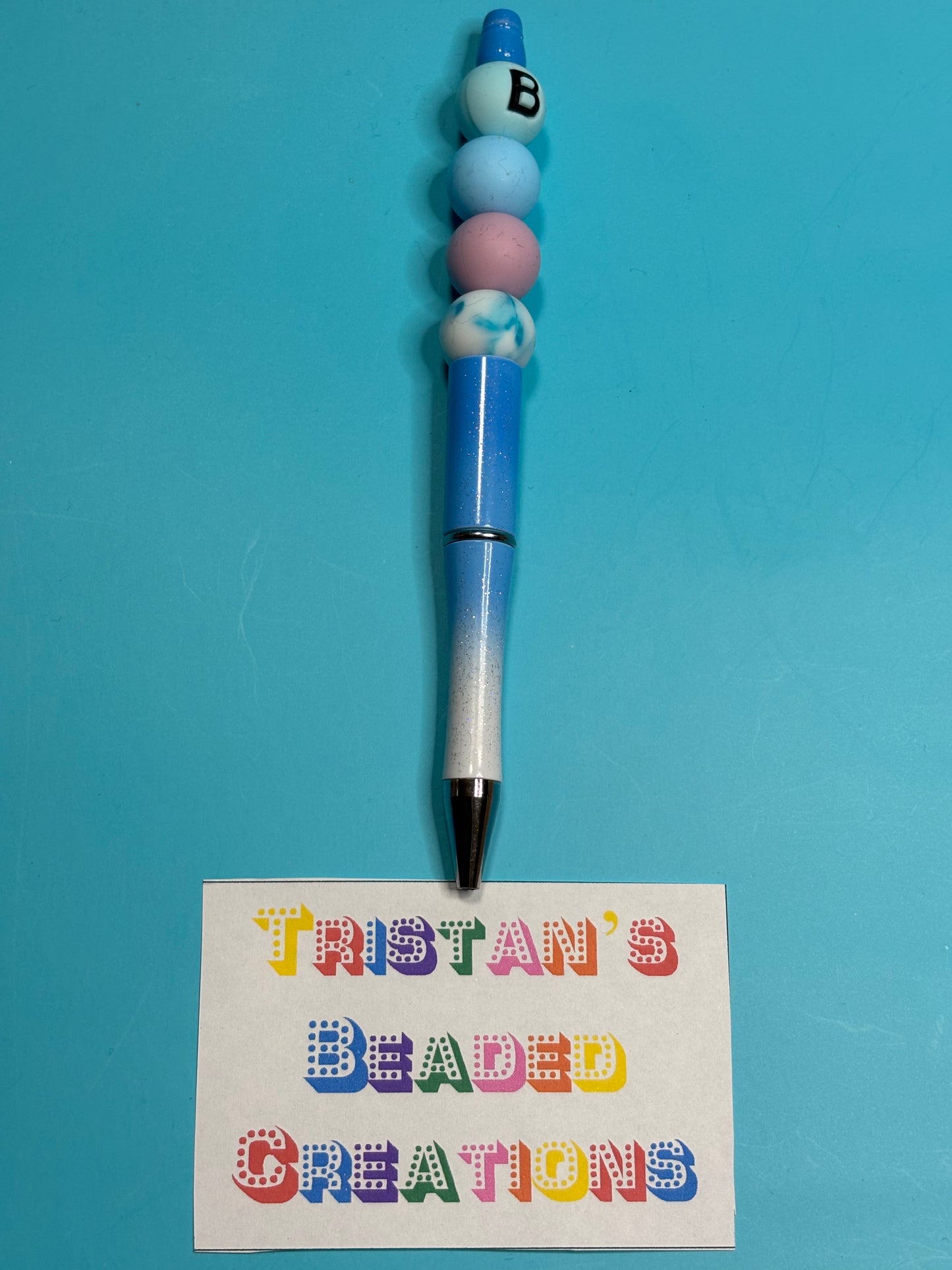Letter Beaded Pens