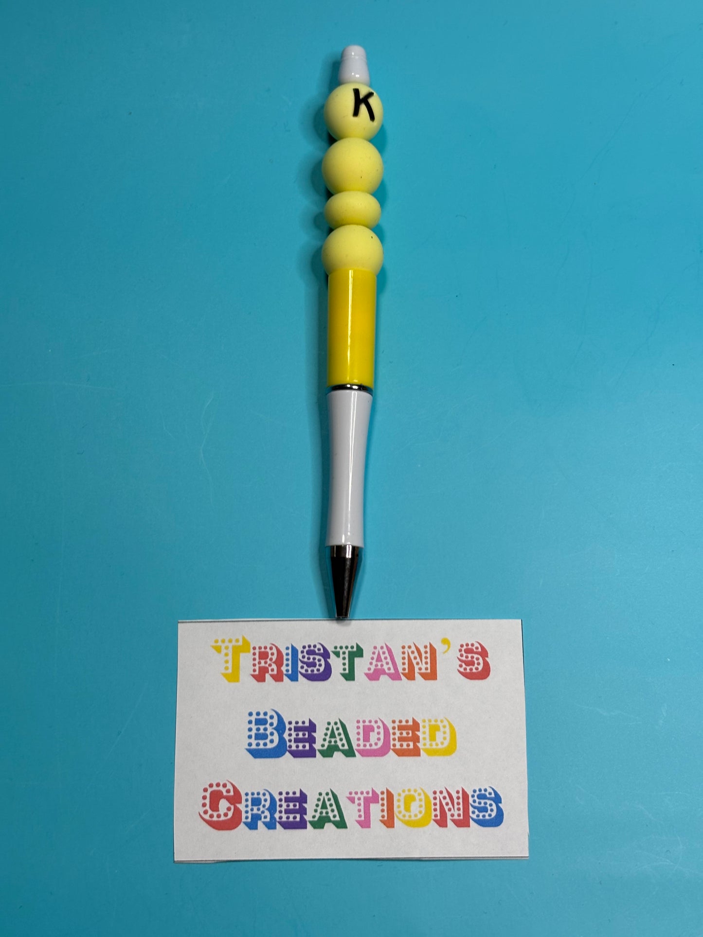 Letter Beaded Pens
