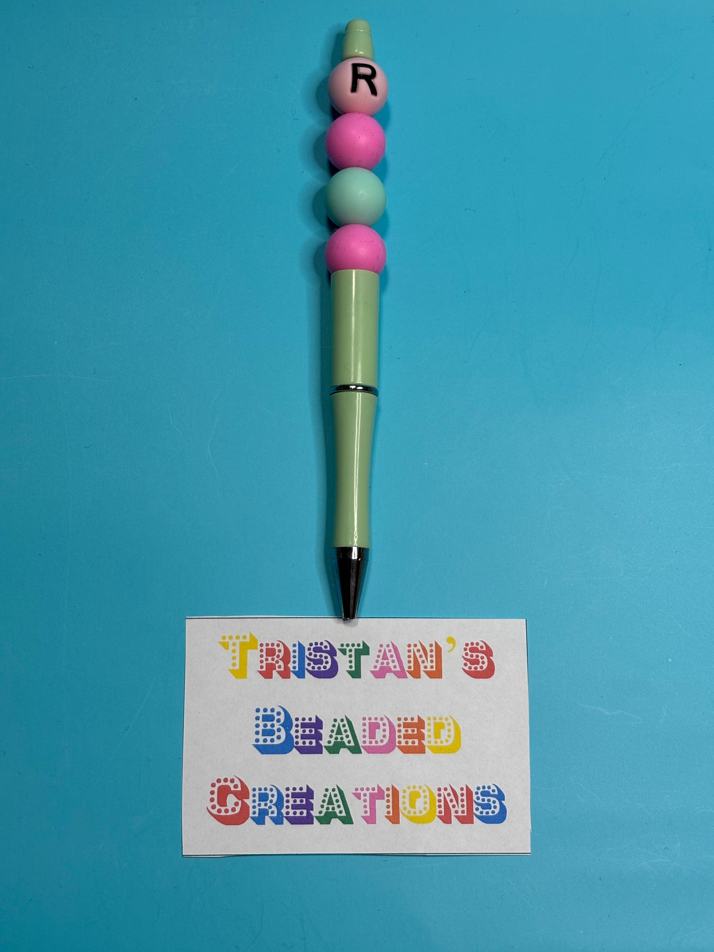 Letter Beaded Pens