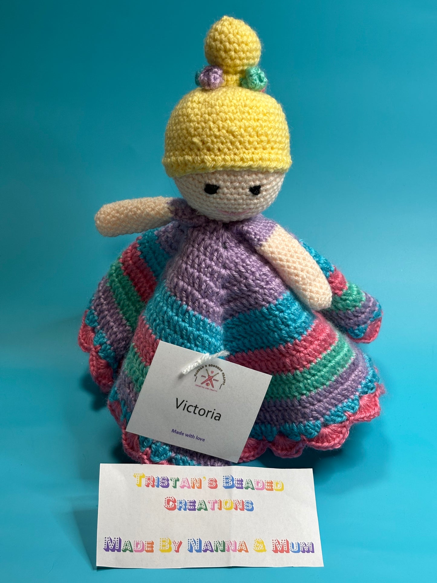 Crocheted Loveys Made By Mum and Nanna