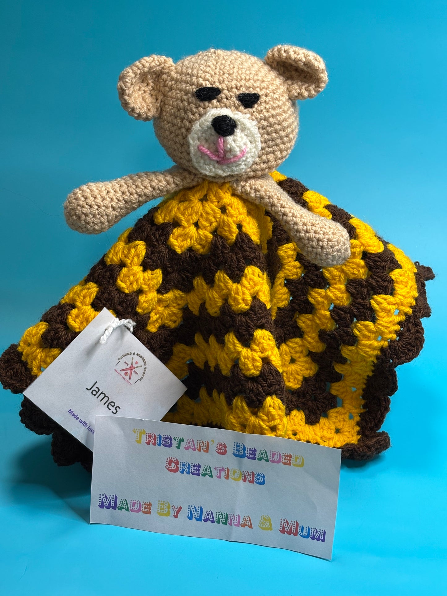 Crocheted Loveys Made By Mum and Nanna