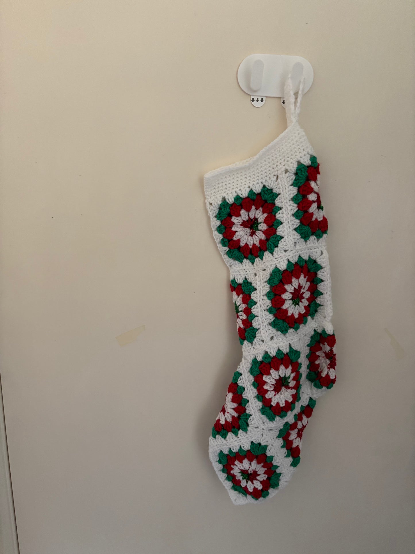 Crocheted Christmas Stockings Made By Mum
