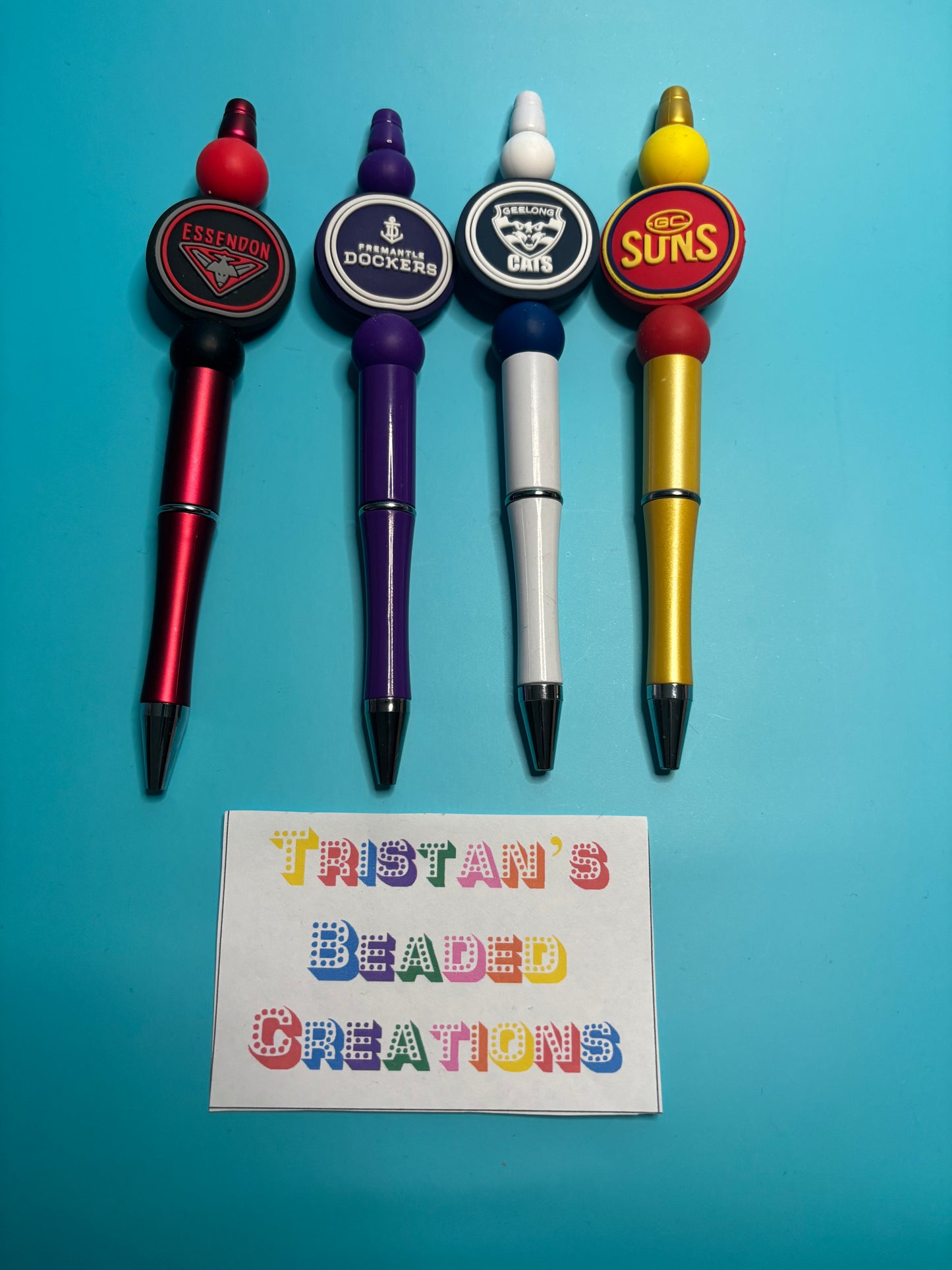 AFL Beaded Pens