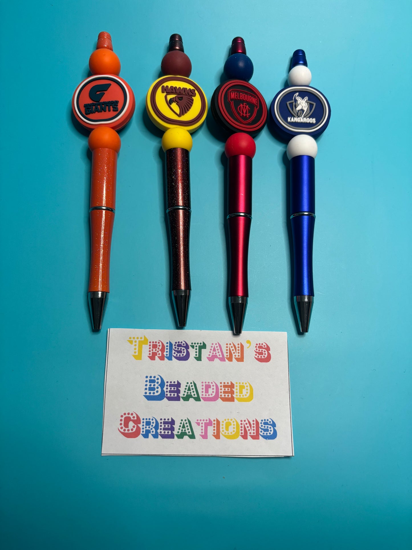AFL Beaded Pens