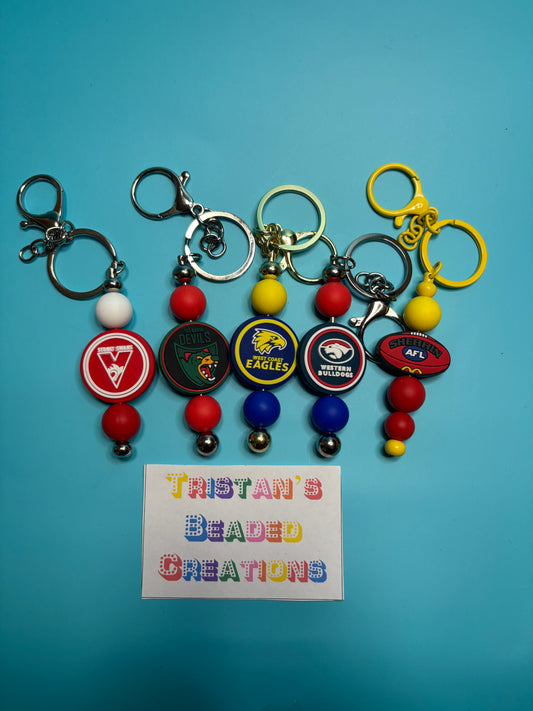 AFL Beaded Keyring
