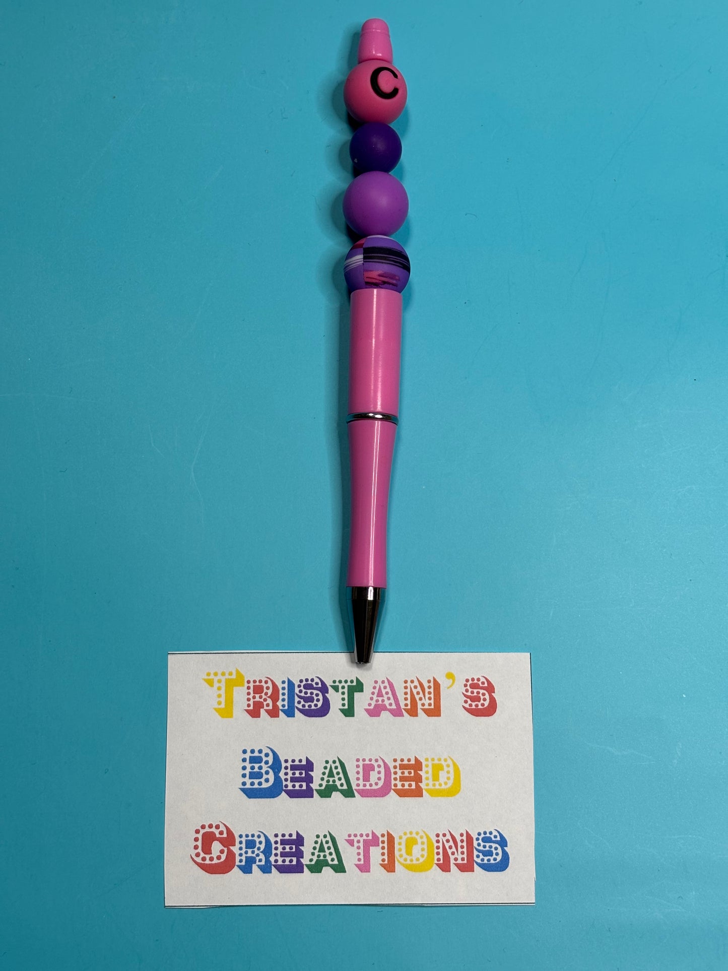 Letter Beaded Pens