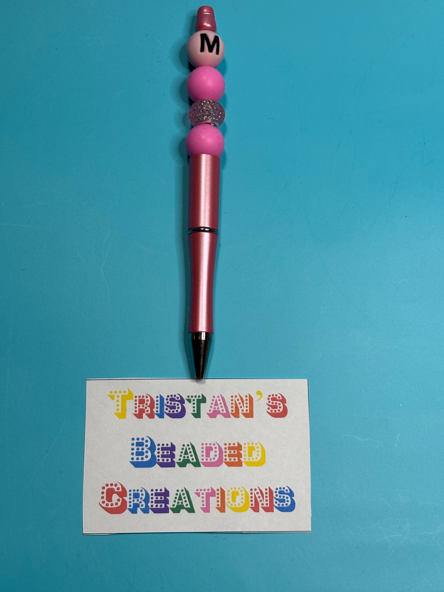 Letter Beaded Pens