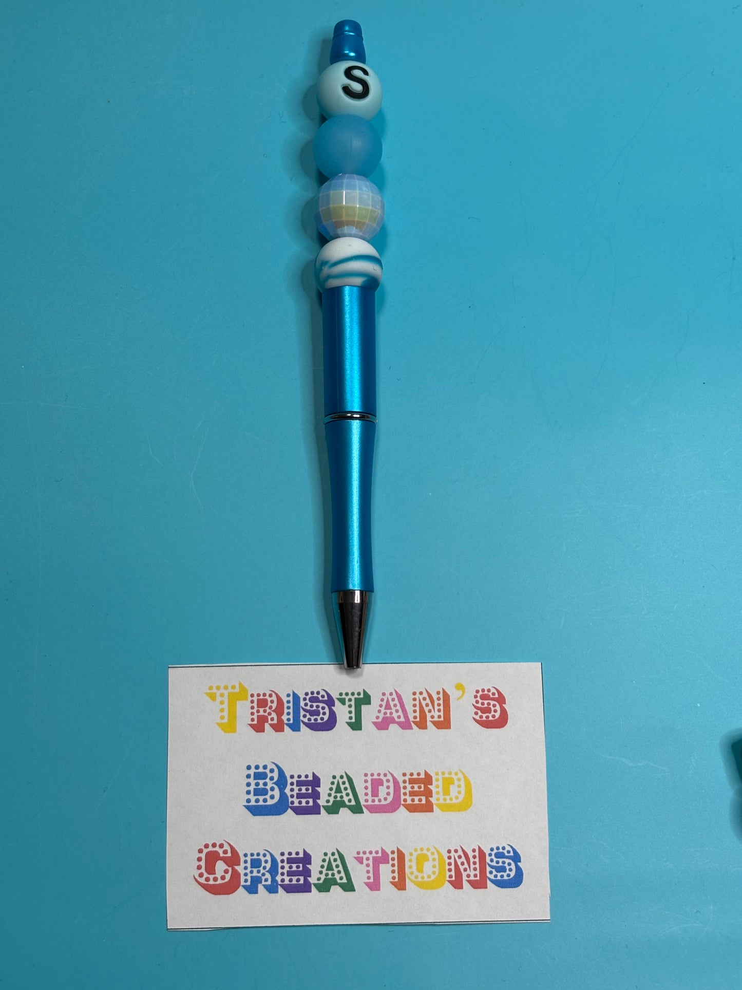 Letter Beaded Pens
