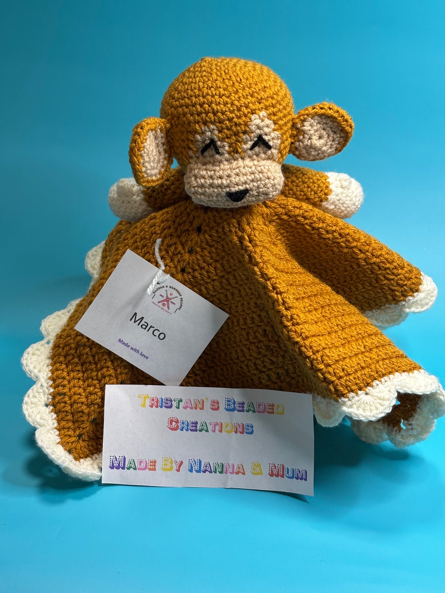 Crocheted Loveys Made By Mum and Nanna