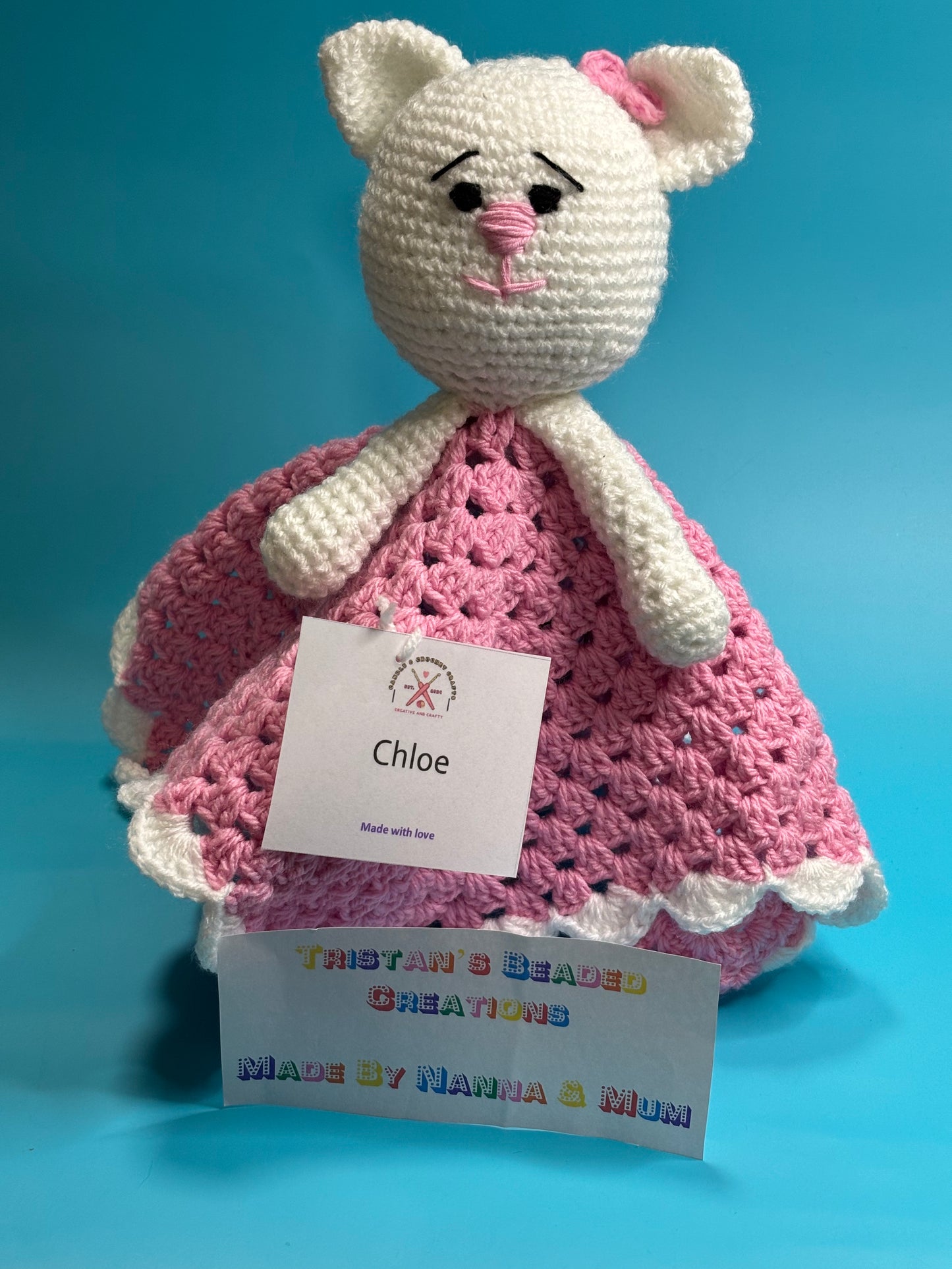 Crocheted Loveys Made By Mum and Nanna