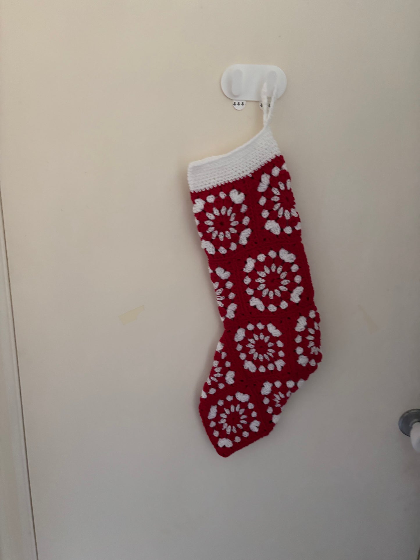 Crocheted Christmas Stockings Made By Mum