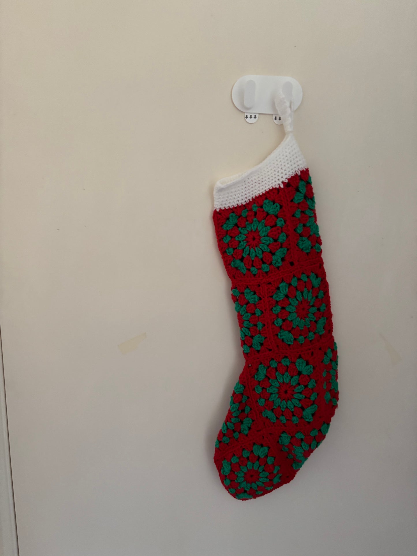 Crocheted Christmas Stockings Made By Mum