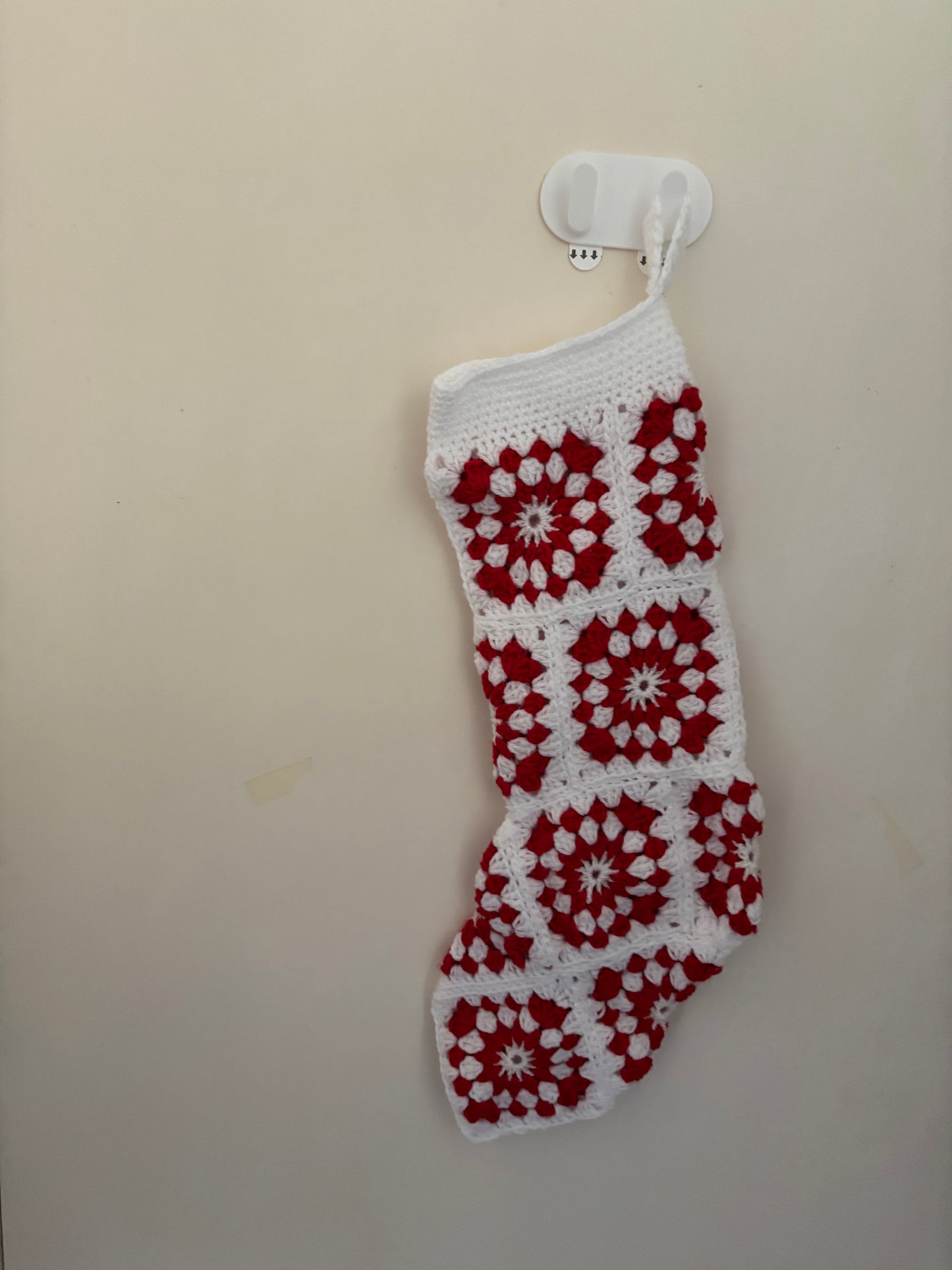Crocheted Christmas Stockings Made By Mum