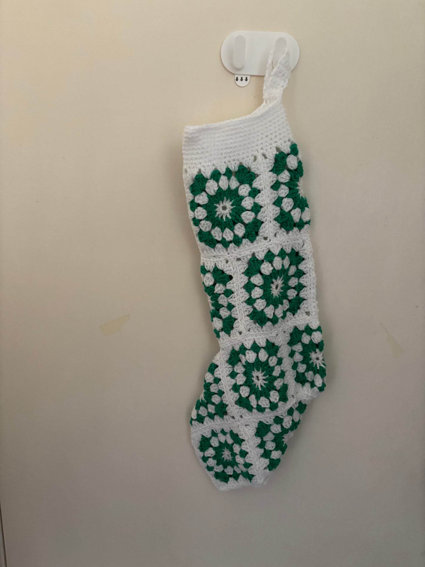 Crocheted Christmas Stockings Made By Mum