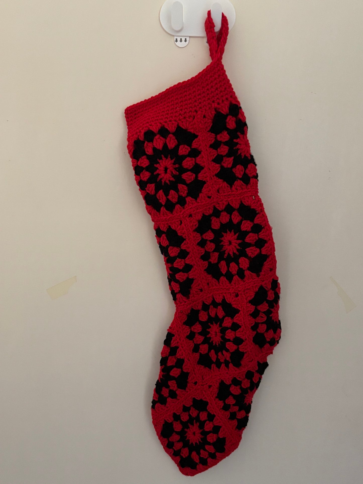Crocheted Christmas Stockings Made By Mum