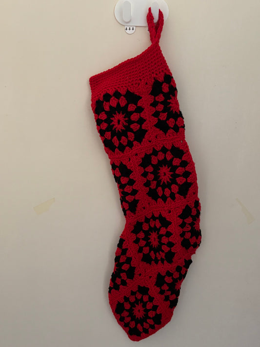 Crocheted Christmas Stockings Made By Mum
