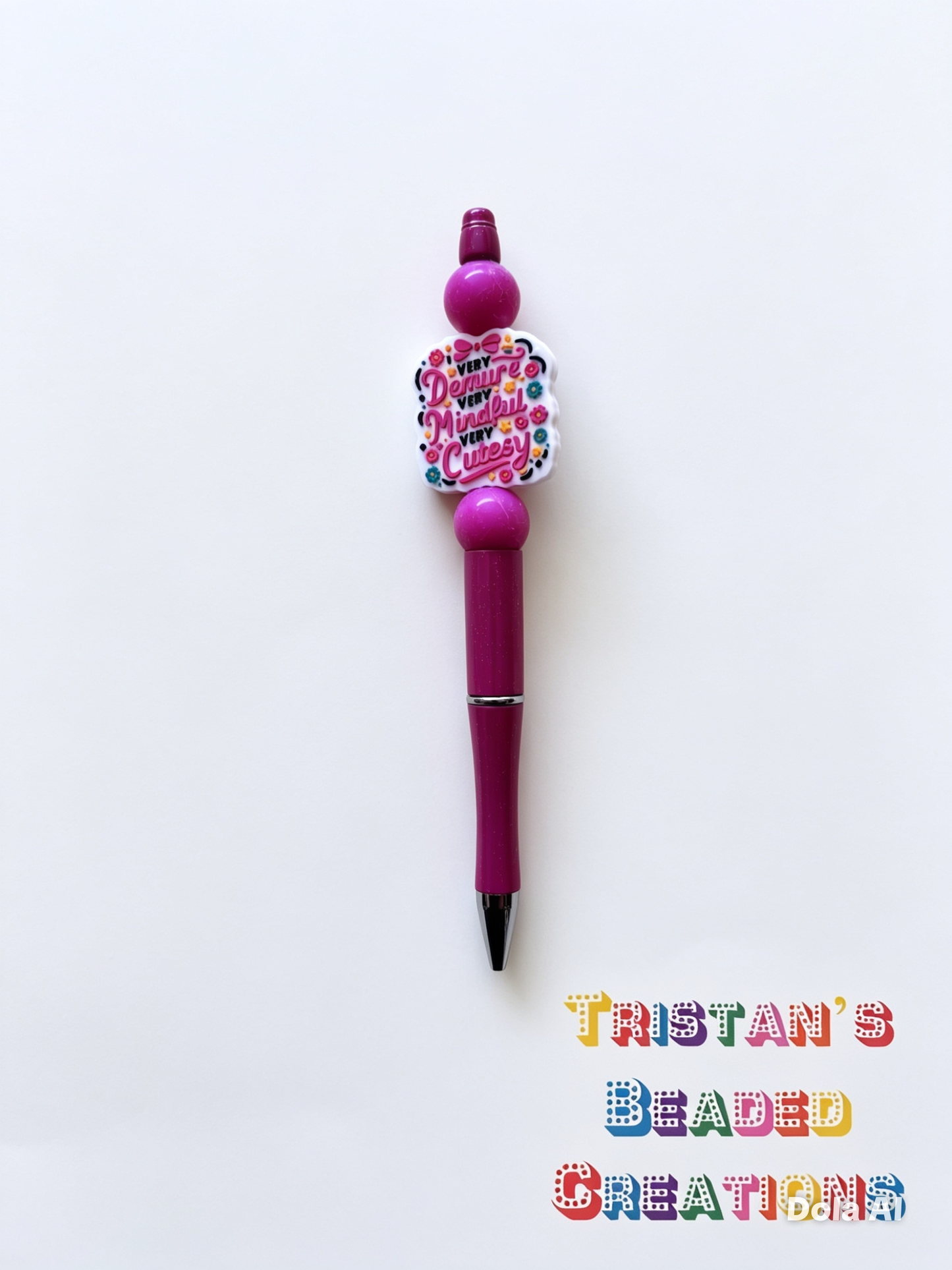 Fun Quotes Beaded Pens