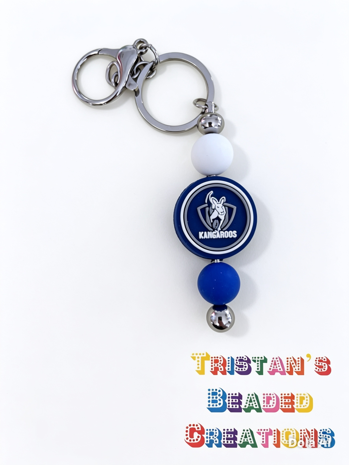 Sports Beaded Keyrings