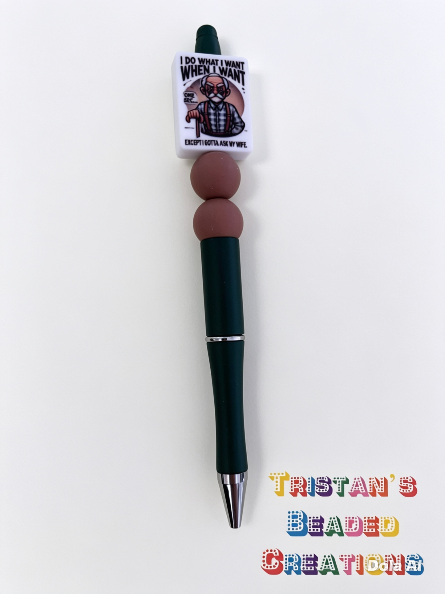 Fun Quotes Beaded Pens