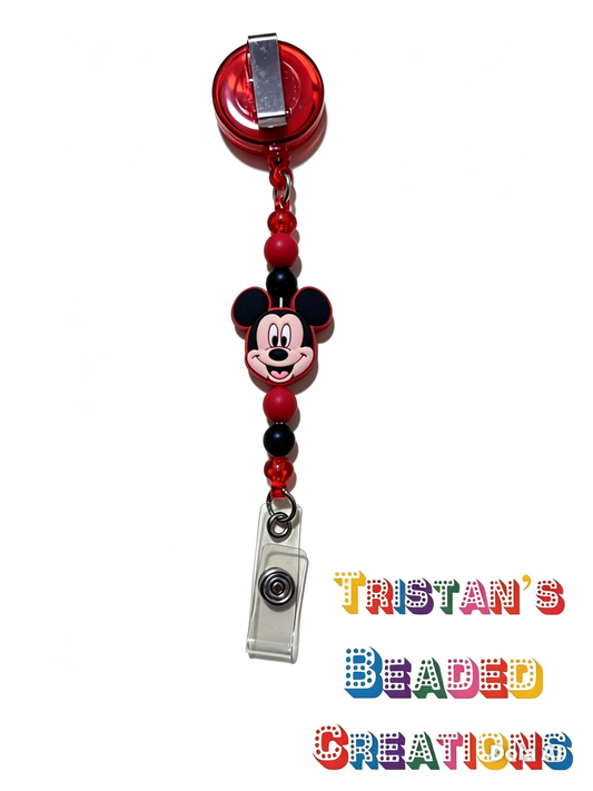 Retractable Beaded Badge Reel Collection
