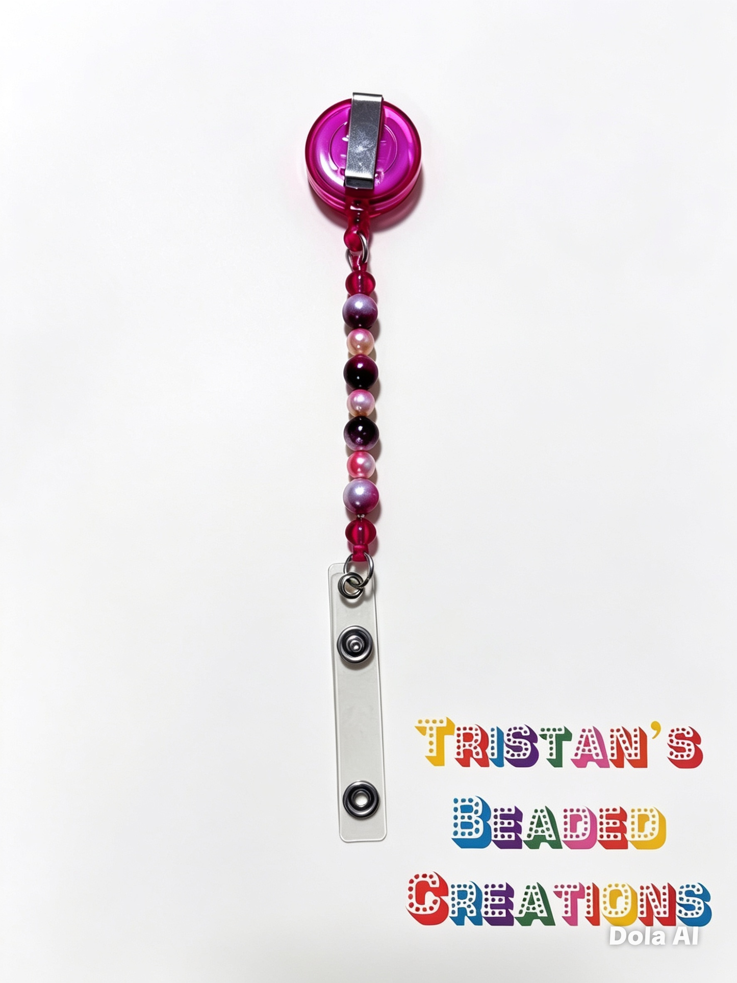 Retractable Beaded Badge Reel Collection