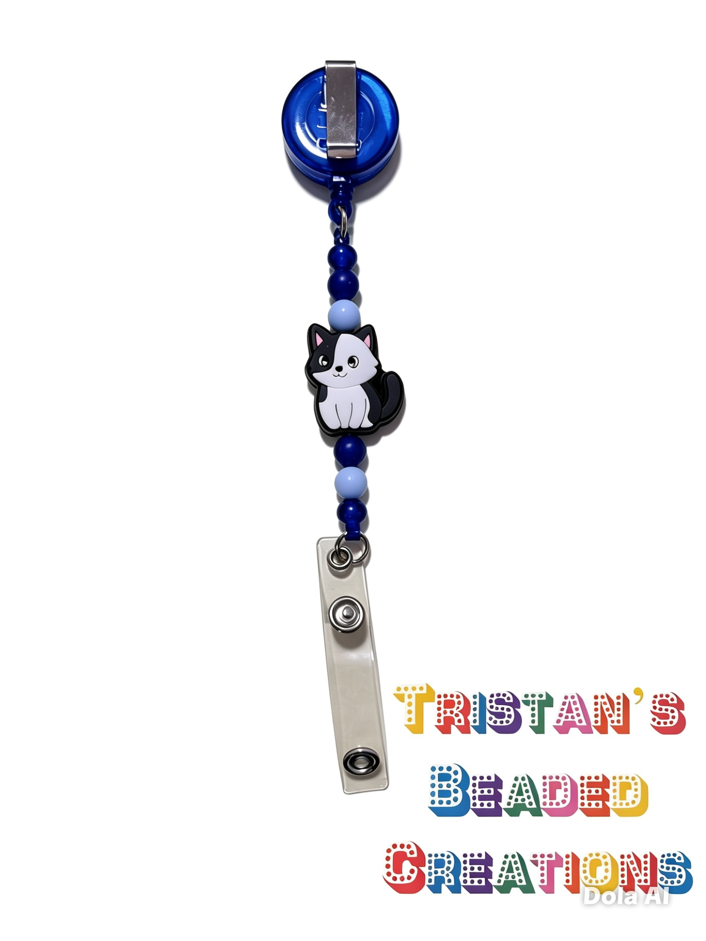 Retractable Beaded Badge Reel Collection