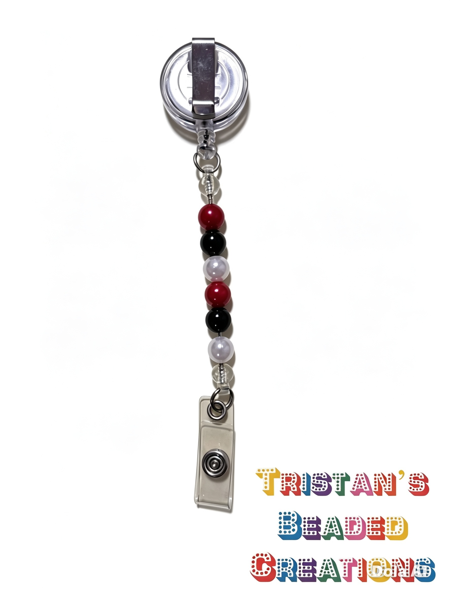 Retractable Beaded Badge Reel Collection