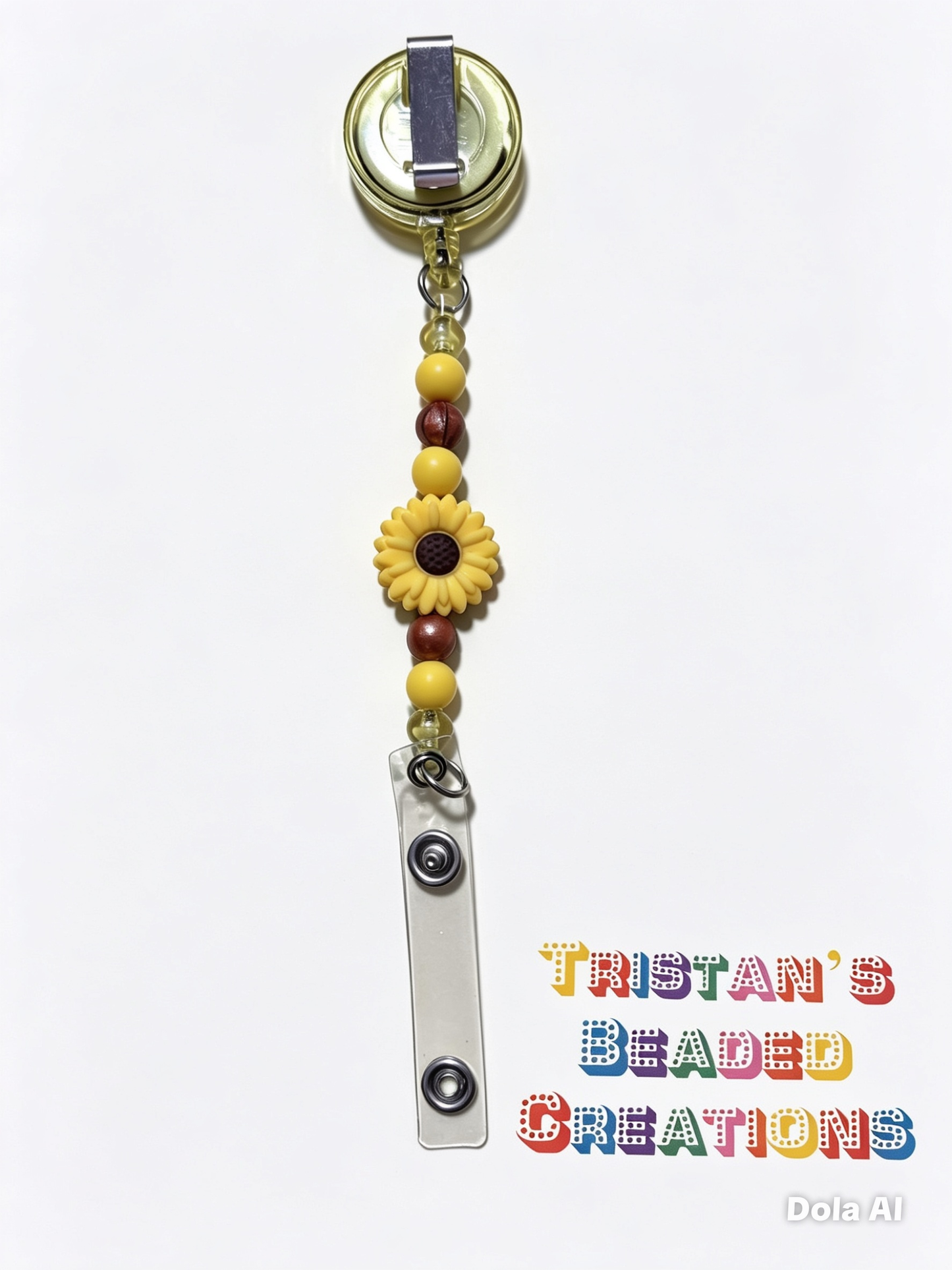 Retractable Beaded Badge Reel Collection