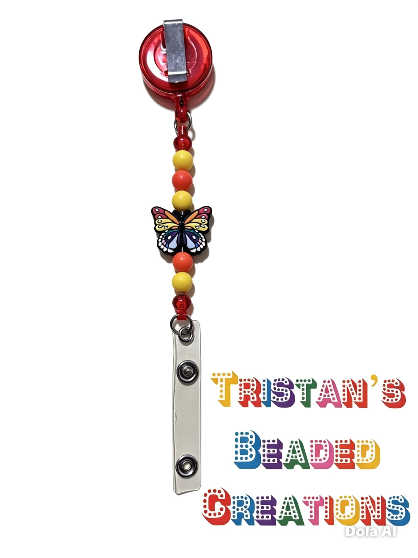 Retractable Beaded Badge Reel Collection
