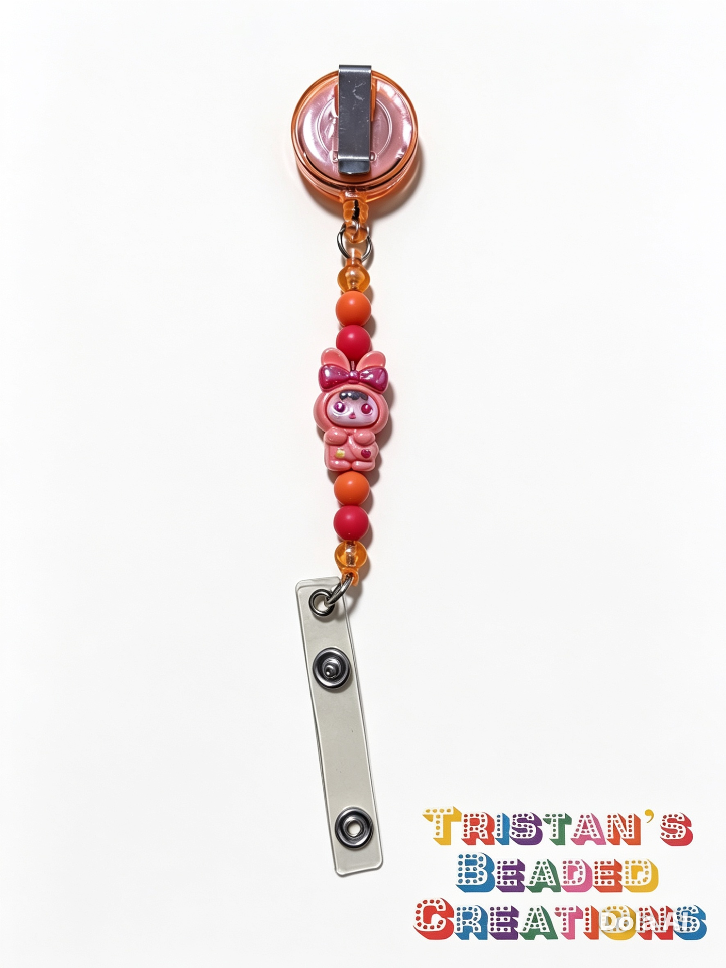 Retractable Beaded Badge Reel Collection