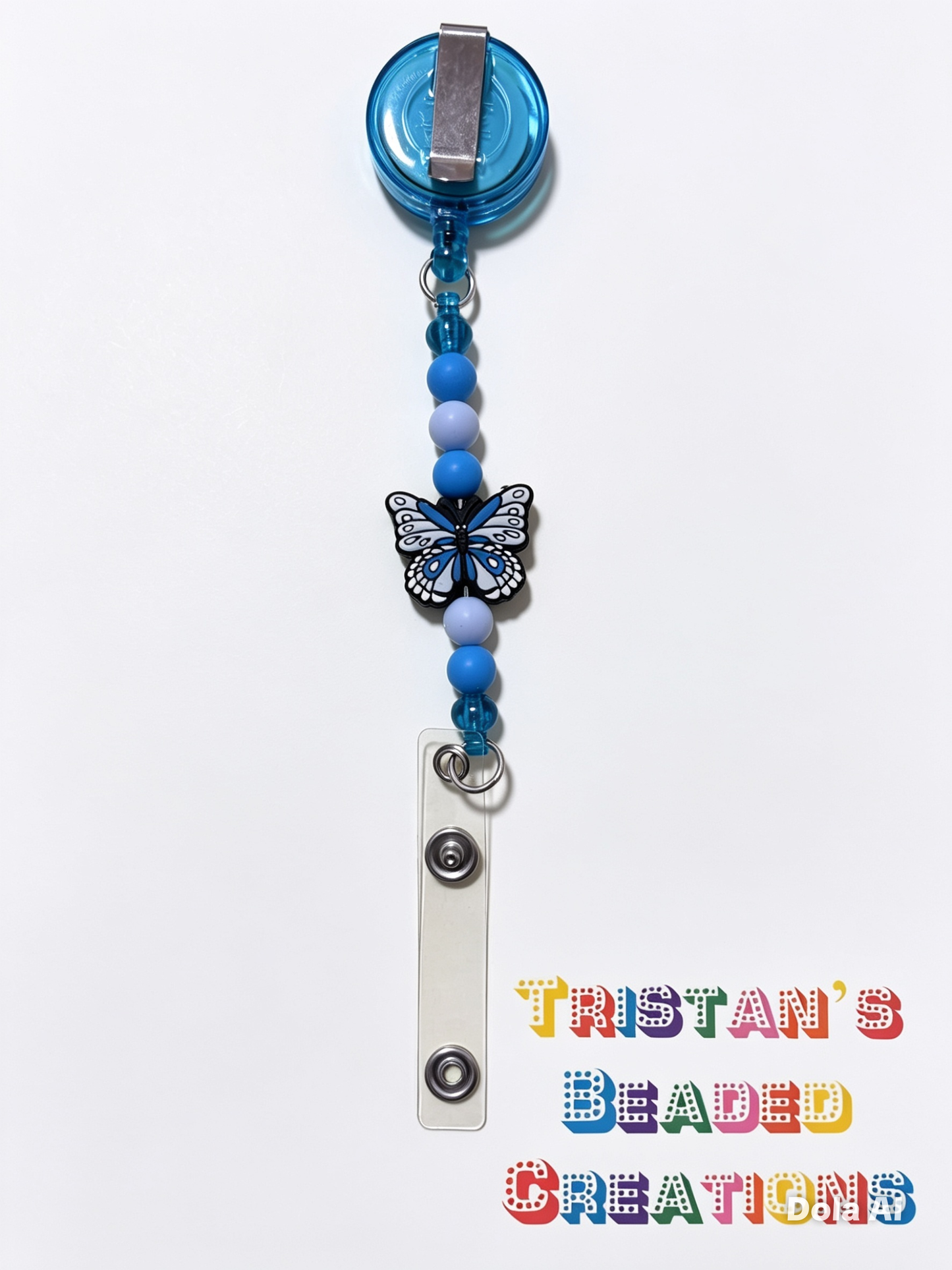 Retractable Beaded Badge Reel Collection