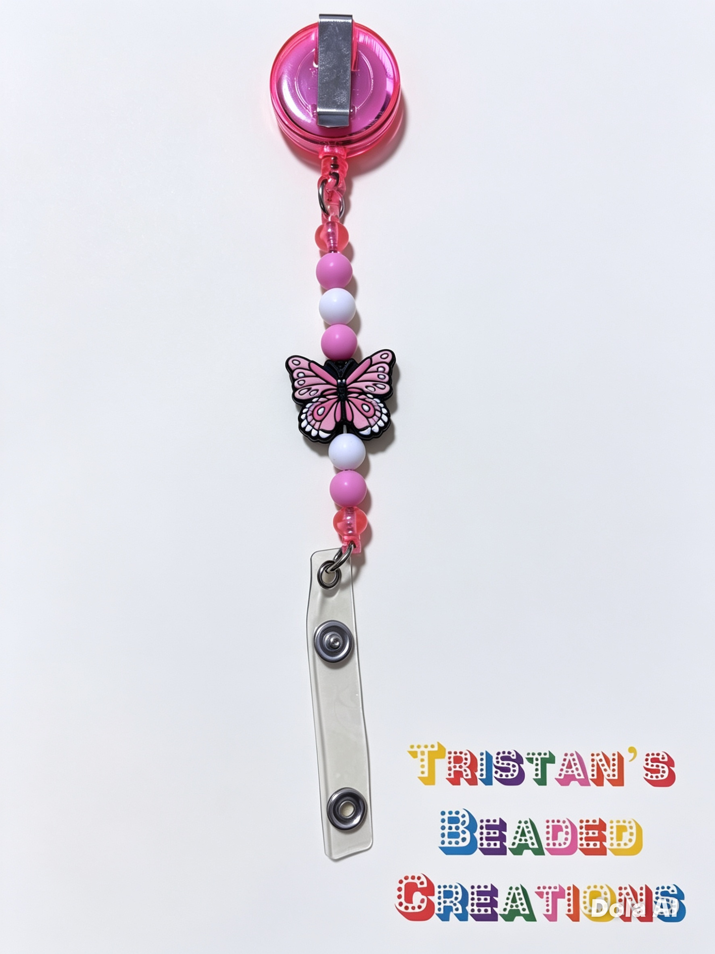 Retractable Beaded Badge Reel Collection