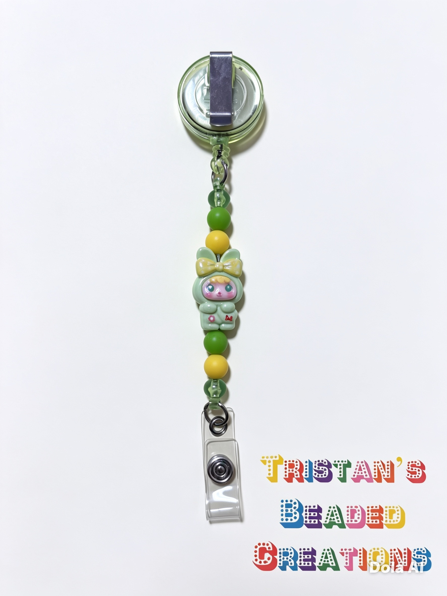 Retractable Beaded Badge Reel Collection