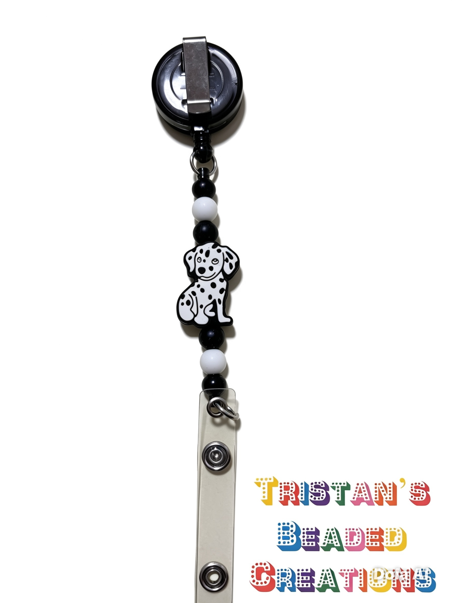 Retractable Beaded Badge Reel Collection