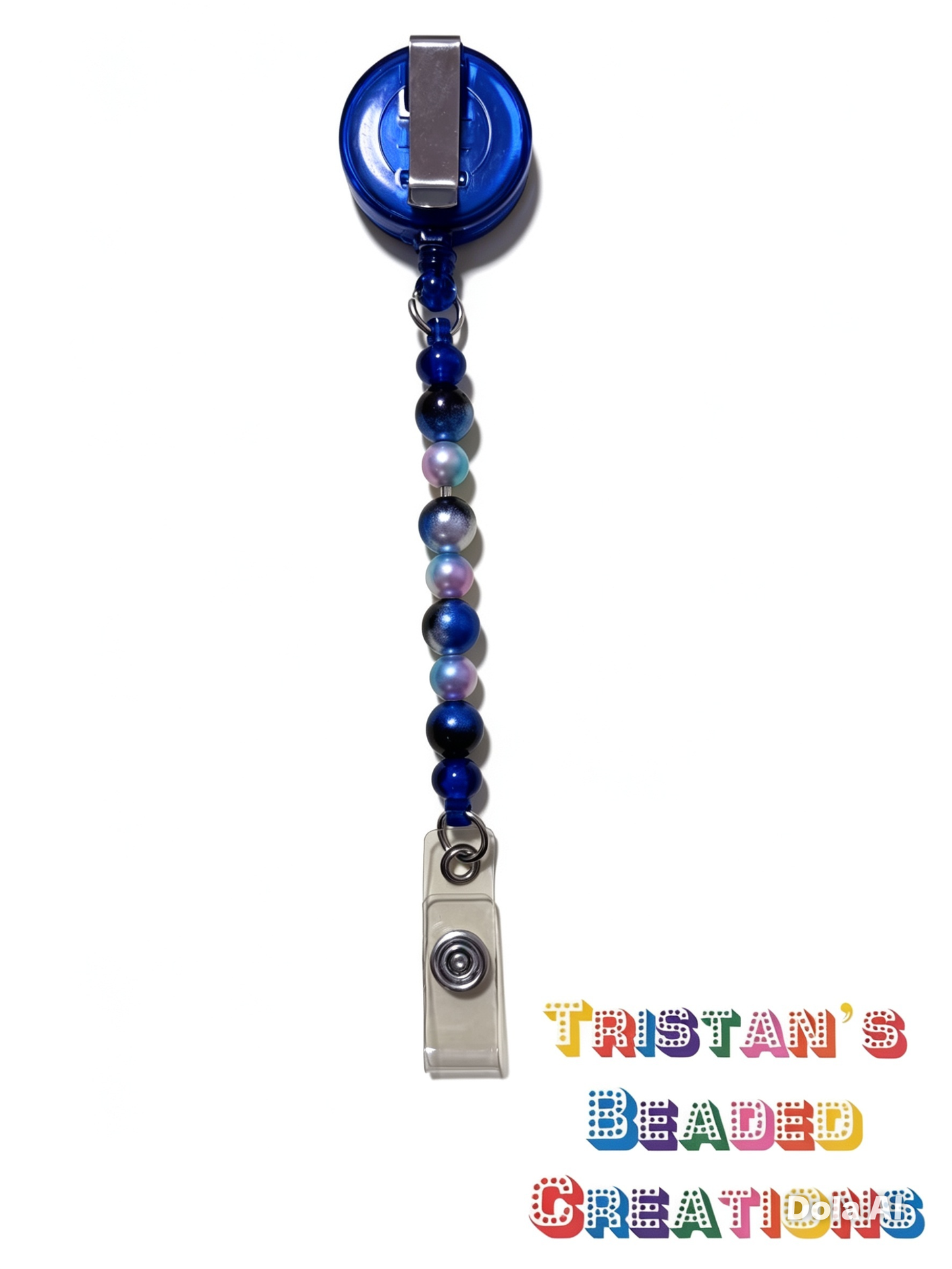 Retractable Beaded Badge Reel Collection