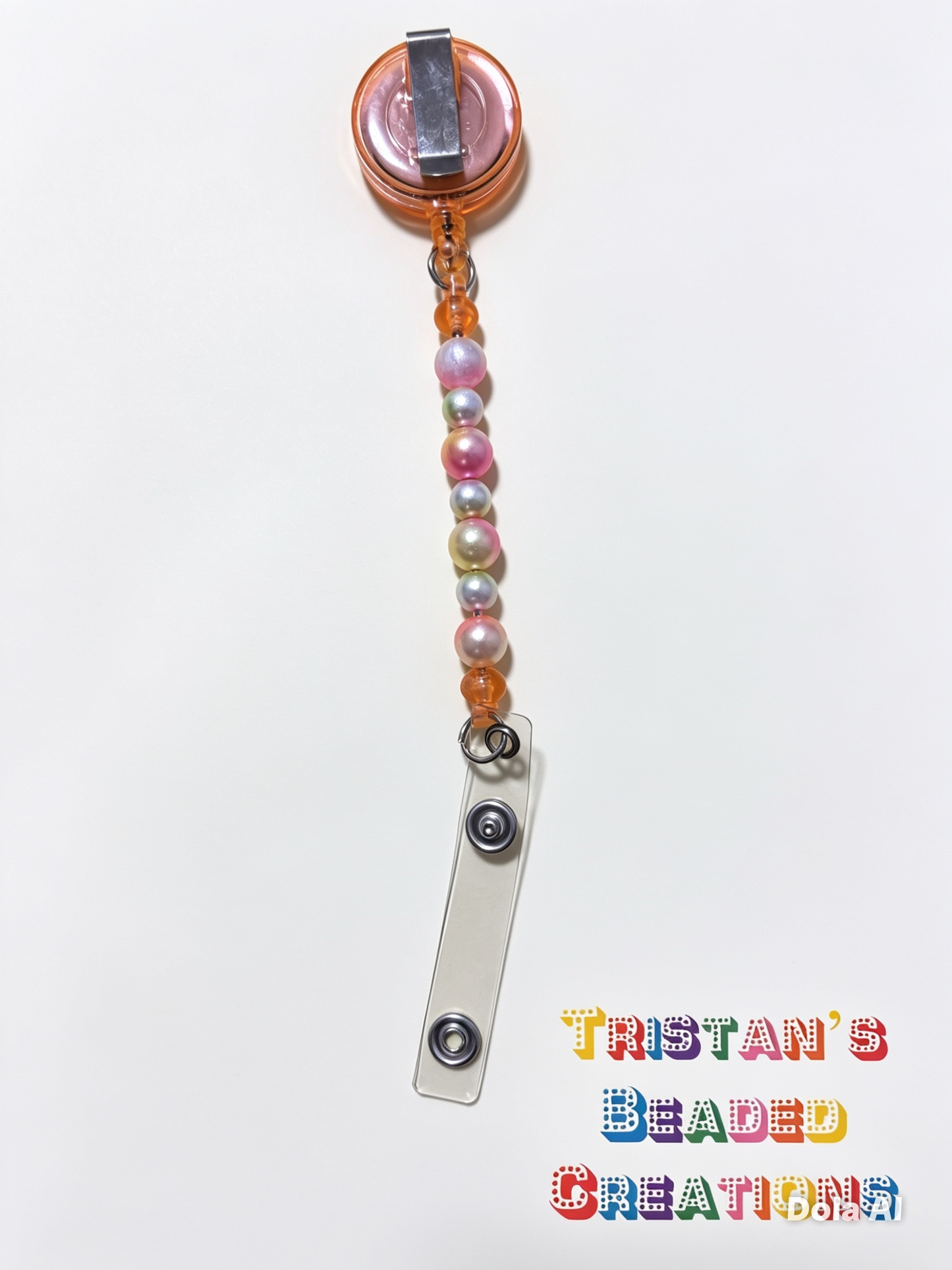 Retractable Beaded Badge Reel Collection