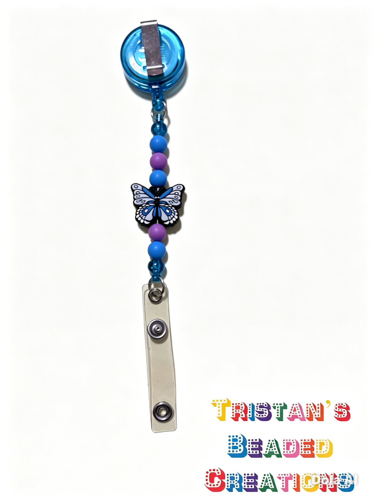 Retractable Beaded Badge Reel Collection